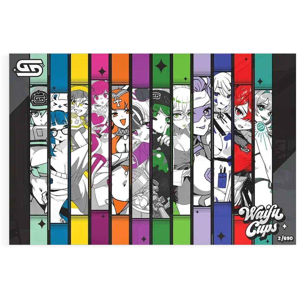 Waifu Cups Season 6 Acrylic Poster