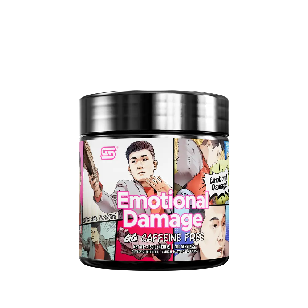 Steven He's Emotional Damage Caffeine Free - 100 Servings